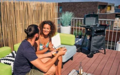 One Bar Element 3 Aufblasbarer Hocker Dark Grey -Campingmöbel 200909 2614103