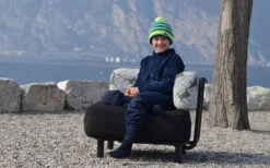 One Bar Element 1 Aufblasbarer Sessel / Sitzelement Black / Light Grey -Campingmöbel 365744 2413685 2