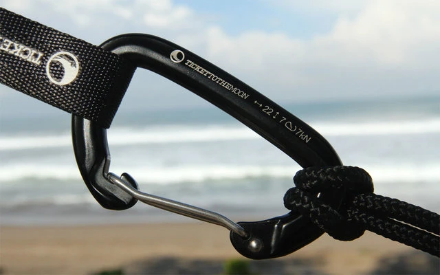 Ticket To The Moon 22kN Aluminium Karabiner 2 Stück 3 Ticket To The Moon 22kN Aluminium Karabiner 2 Stück
