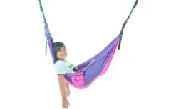 Ticket To The Moon Mini Hammock Kinder Hängematte 150 X 100 Cm Pink/Purple
