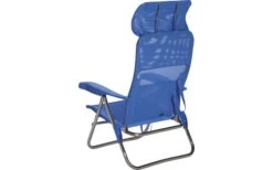 Crespo AL-205 Beach Chair Strandstuhl Compact Dunkelblau -Campingmöbel 494588 3418875 2