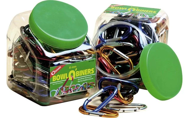 Coghlans Karabiner Im Bowl 6 X 60 Mm 174 Stück 3 Coghlans Karabiner Im Bowl 6 X 60 Mm 174 Stück