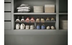 Metaltex Cipok-2 Schrankeinsatz Für Schuhe 2er Set Weiß -Campingmöbel 497528 3309032