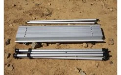 Basic Nature Travelchair Rolltisch Klein 70 X 70 Cm -Campingmöbel 503366 3331737