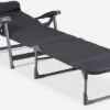 Crespo Lounger Air Deluxe Sonnenliege Schwarz