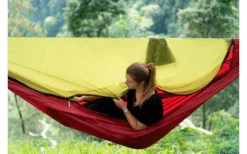 Ticket To The Moon Original Pro Hammock Hängematte 325 X 200 Cm Burgundy -Campingmöbel 633055 4344323