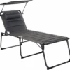 Wecamp Calva Sonnenliege 198 X 69 Cm Grau -Campingmöbel 652941 4557549