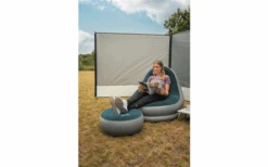 Easy Camp Comfy Lounge Set 2 Teilig Campingsessel Mit Fußablage Aufblasbar -Campingmöbel 681768 4687239