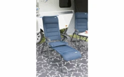 Crespo RP-215 Air Deluxe Fußhocker Blau -Campingmöbel 687960 4681071