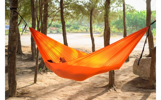 Ticket To The Moon Pro Hammock 325 X 140 Cm Dunkelblau 4 Ticket To The Moon Pro Hammock 325 X 140 Cm Dunkelblau – Bild 2